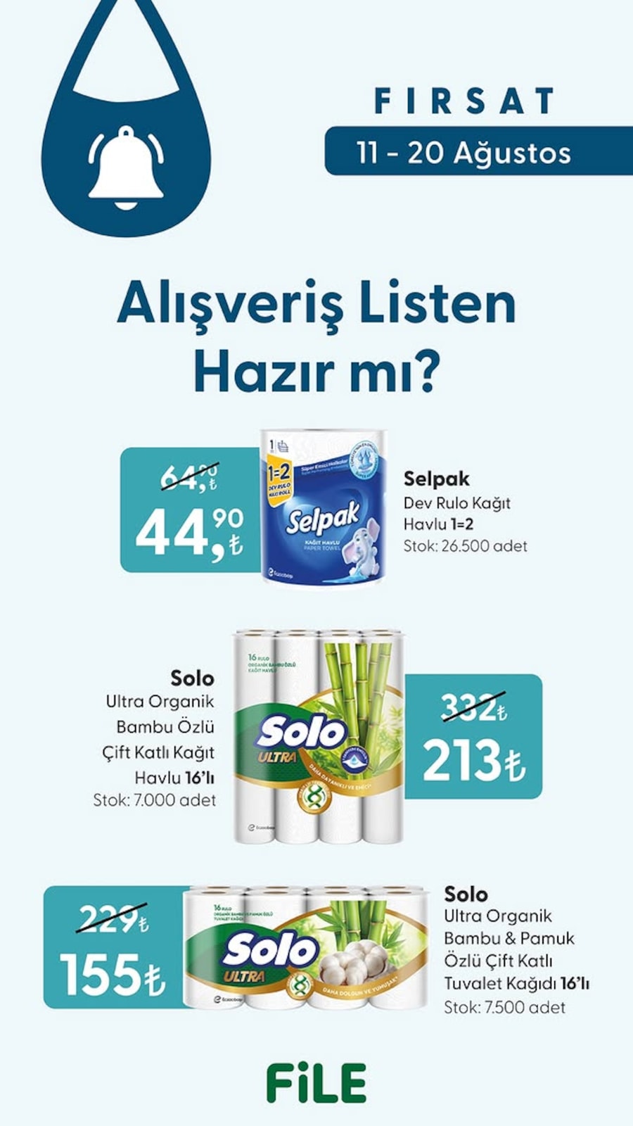 File 11 Ağustos 2026 Et ve Kasap İndirimleri