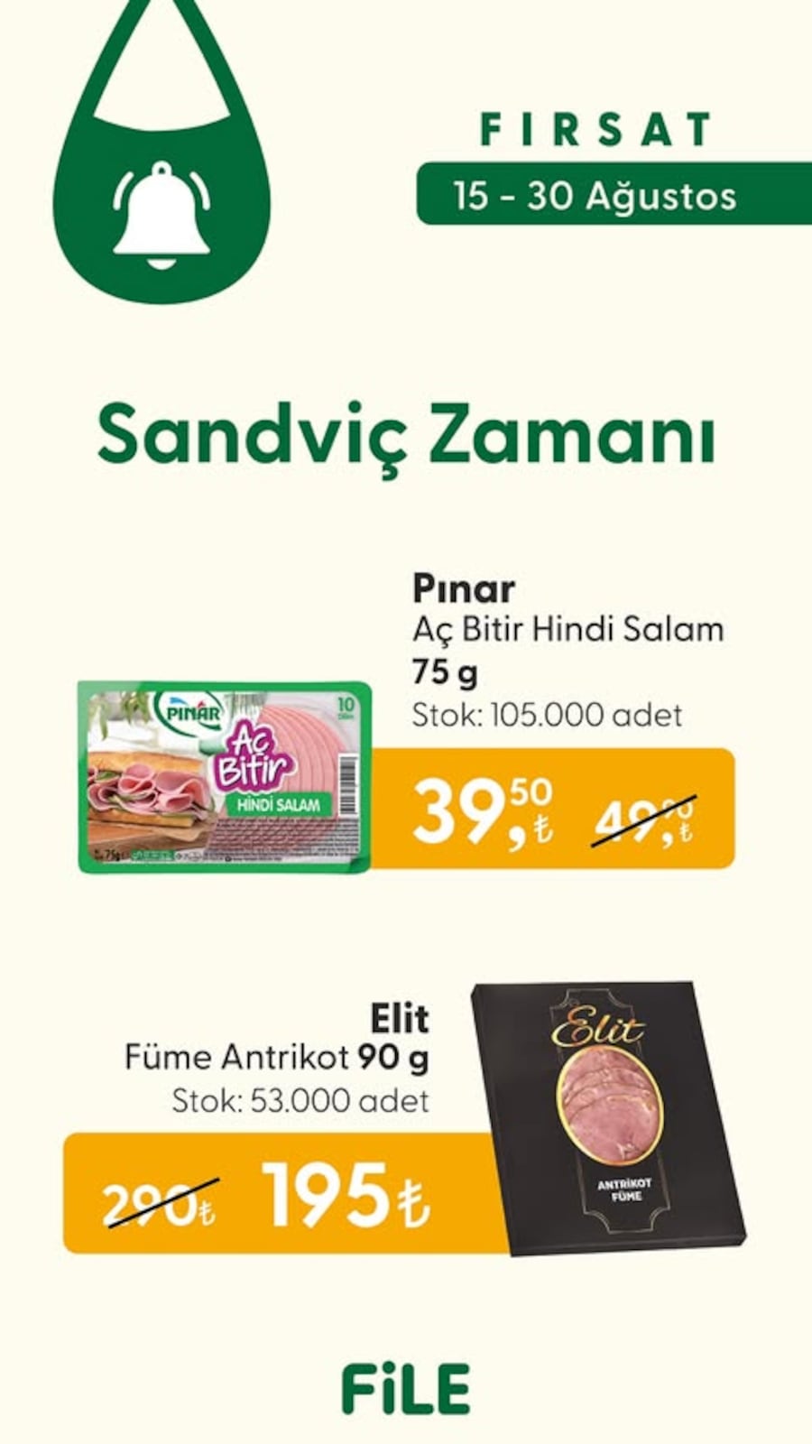 File 15 Ağustos 2026 Et ve Kasap İndirimleri
