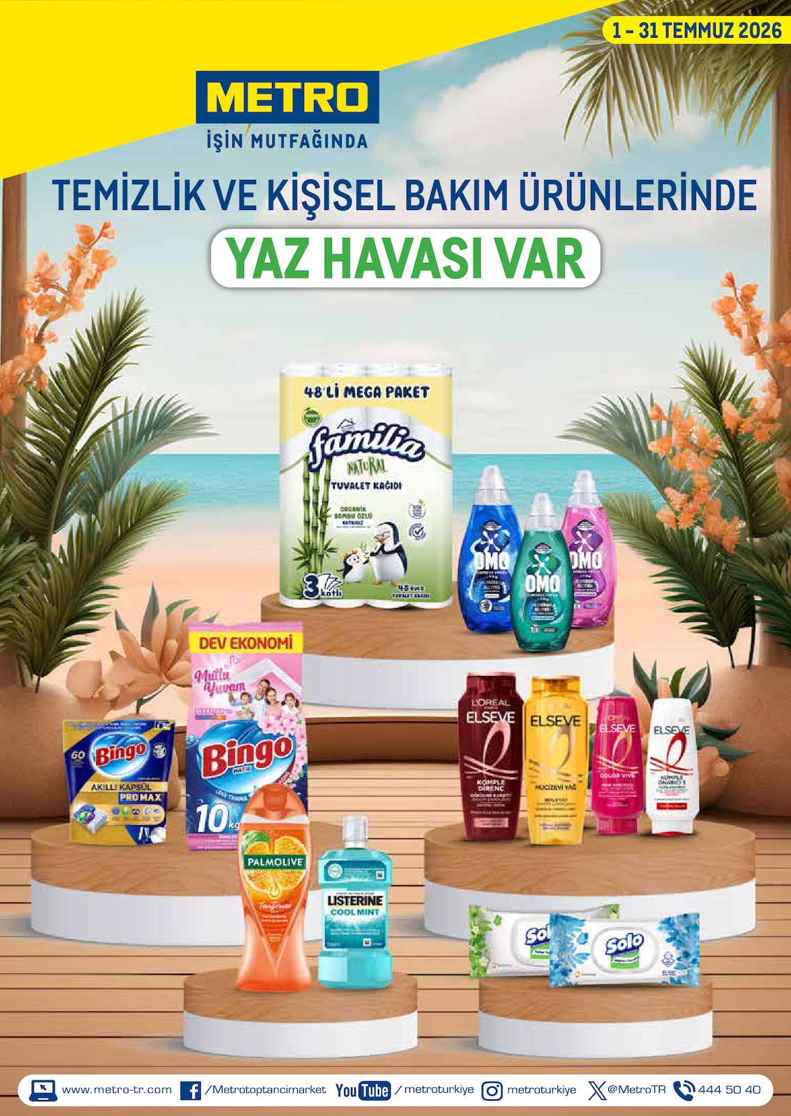 Metro 1 Temmuz 2026 Kozmetik Kataloğu