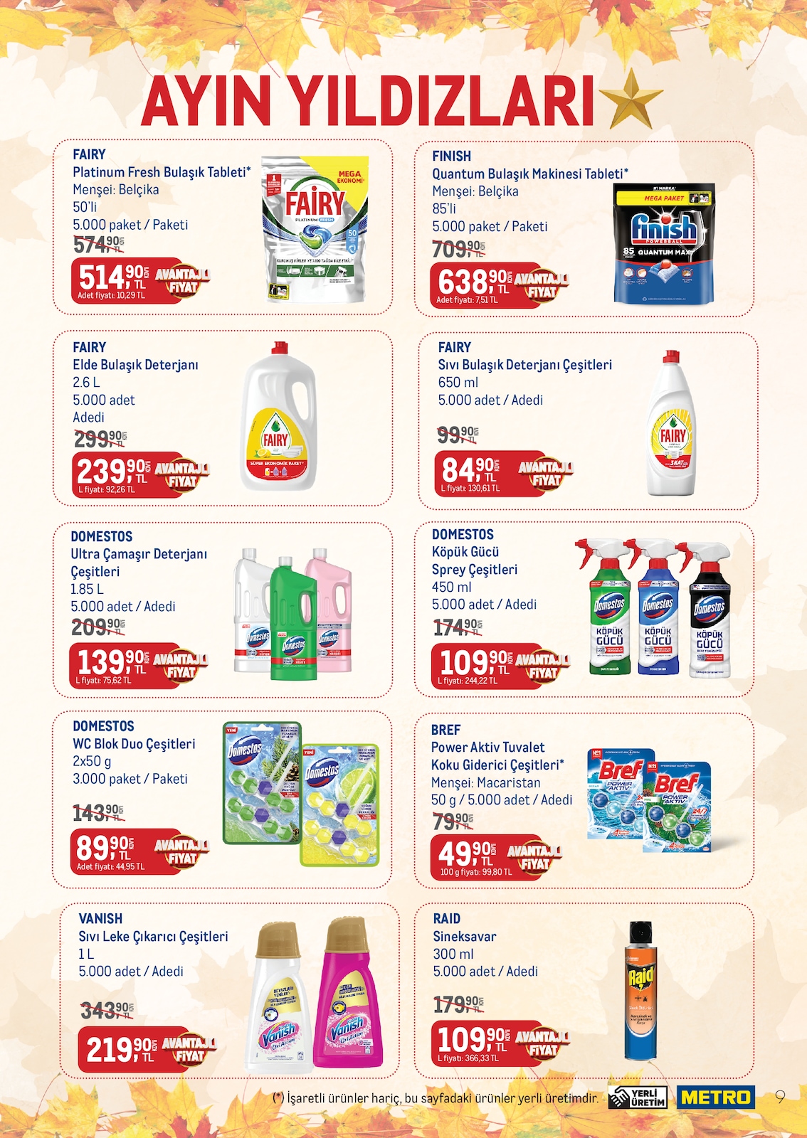 Metro katalog sayfa 9