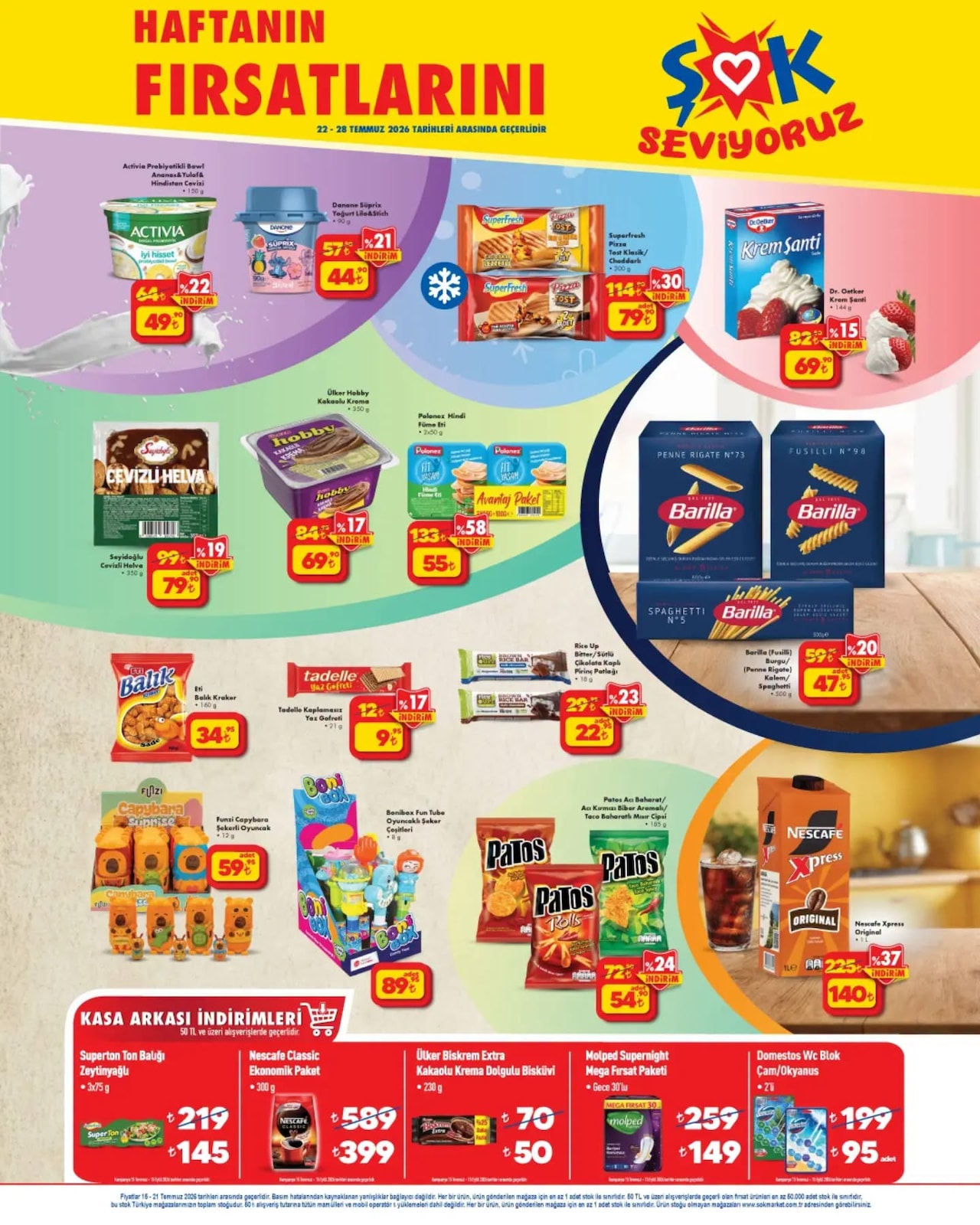 ŞOK 22 Temmuz 2026 Aktüel Katalog
