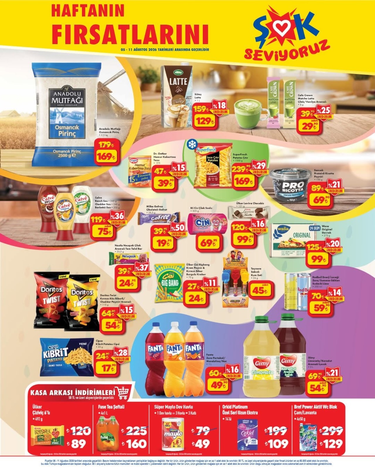 ŞOK 5 Ağustos 2026 Aktüel Katalog