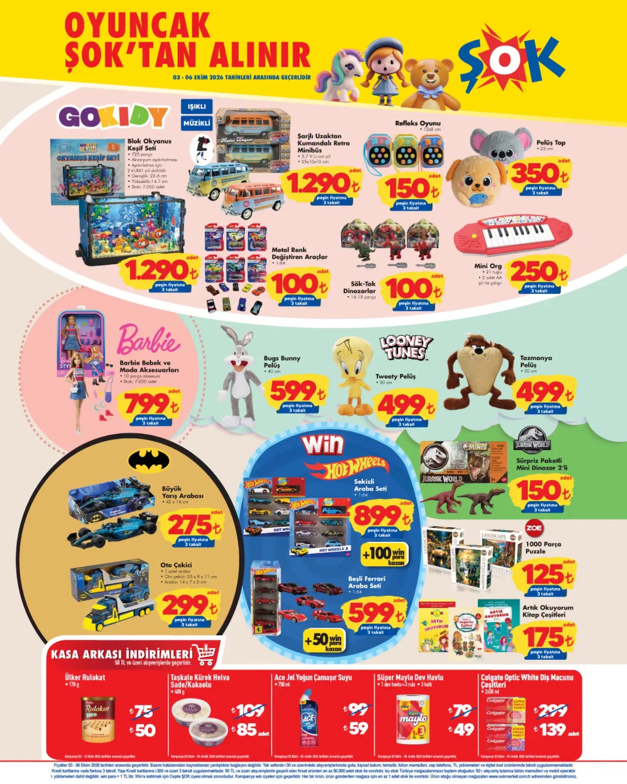 ŞOK 3 Ekim 2026 Aktüel Katalog