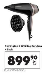 Remington D5715 Saç Kurutma Siyah