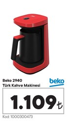Beko 2940 Türk Kahve Makinesi