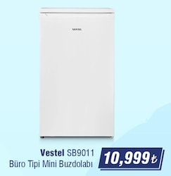 Vestel SB9011 Büro Tipi Mini Buzdolabı