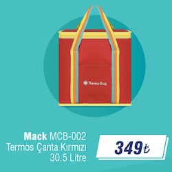 Mac MCB-002 Termos Çanta Kırmızı 30.5 Litre