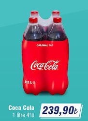Coca Cola 1 Litre 4'lü