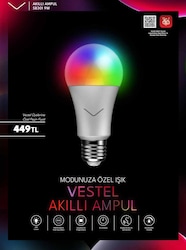 Vestel SB301 9W Akıllı Ampul