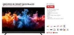 Vestel QMG9950 65 inç 164 Ekran 4K Smart Qled Miniled