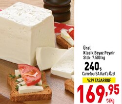 Ünal Klasik Beyaz Peynir kg
