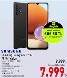Samsung Galaxy A32 128GB Akıllı Telefon