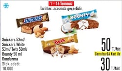 Snickers Dondurma 53 ml