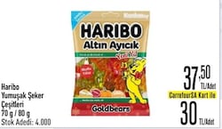 Haribo Altın Ayıcık Jelibon 80 gr