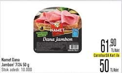 Namet 7/24 50 gr Dana Jambon