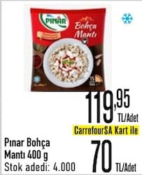 Pınar Bohça Mantı 400 gr