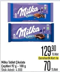 Milka Oreo Sandwich Kakaolu Bisküvili Çikolata 92 gr