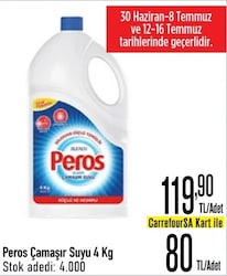 Peros 4 kg Çamaşır Suyu