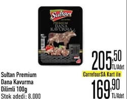 Sultan 100 gr Dilimli Kavurma