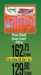 Pınar Hindi Uzun Sosis 430 gr