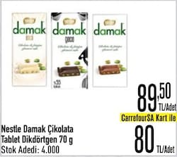 Nestle Damak Çikolata 70 gr