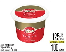 Eker 2 kg Yoğurt