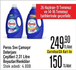 Peros Sıvı Deterjan 33 Yıkama 2.31 lt