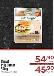 Banvit Piliç Burger 300 gr