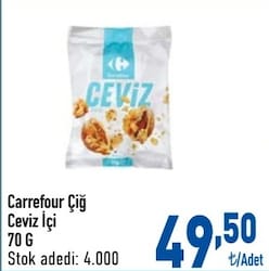 Carrefour 70 gr Çiğ Ceviz İçi