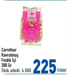 Carrefour 300 gr Kavrulmuş İç Fındık