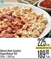 Dökme Mantı Çeşitleri kg