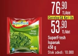 SuperFresh Ispanak 450 gr