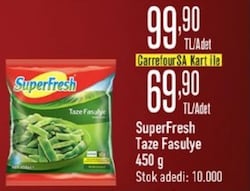 SuperFresh 450 gr Taze Fasulye