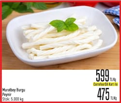 Muratbey 1 kg Burgu Peyniri