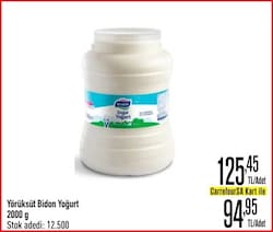 Yörüksüt Bidon Yoğurt 2 kg