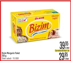 Bizim 250 gr Paket Margarin