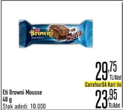 Eti Browni Mousse 48 gr Kek