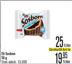 Eti Sosbom 50 gr Kek