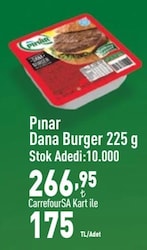 Pınar Burger 225 gr