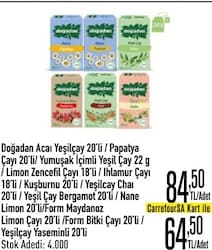 Doğadan Yeşil Çay 20'li
