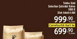 Tchibo Gold Selection Çekirdek Filtre Kahve 1000 gr