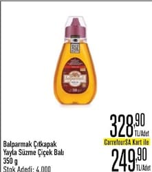 Balparmak Çıt Kapak Yayla Süzme Çiçek Balı 350 gr