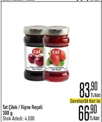 Tat Geleneksel 380 gr Çilek Reçeli