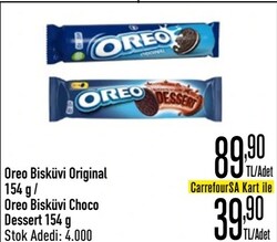 Oreo Bisküvi 154 gr