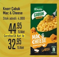 Knorr Çabuk Mac & Cheese