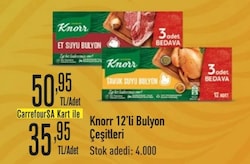 Knorr 12'li Tavuk Bulyon