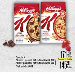 Kellogg's Special K Bitter Çikolatalı Kahvaltılık Gevrek 400 gr