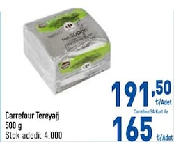 Carrefour Rulo Tereyağı 500 gr
