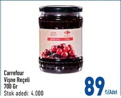 Carrefour 700 gr Vişne Reçeli