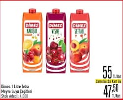 Dimes Meyve Suyu 1 lt